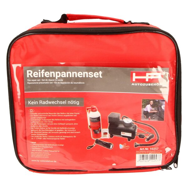 HP Reifenreparaturset / Autopanne / Erste Hilfe - 10659 - ws