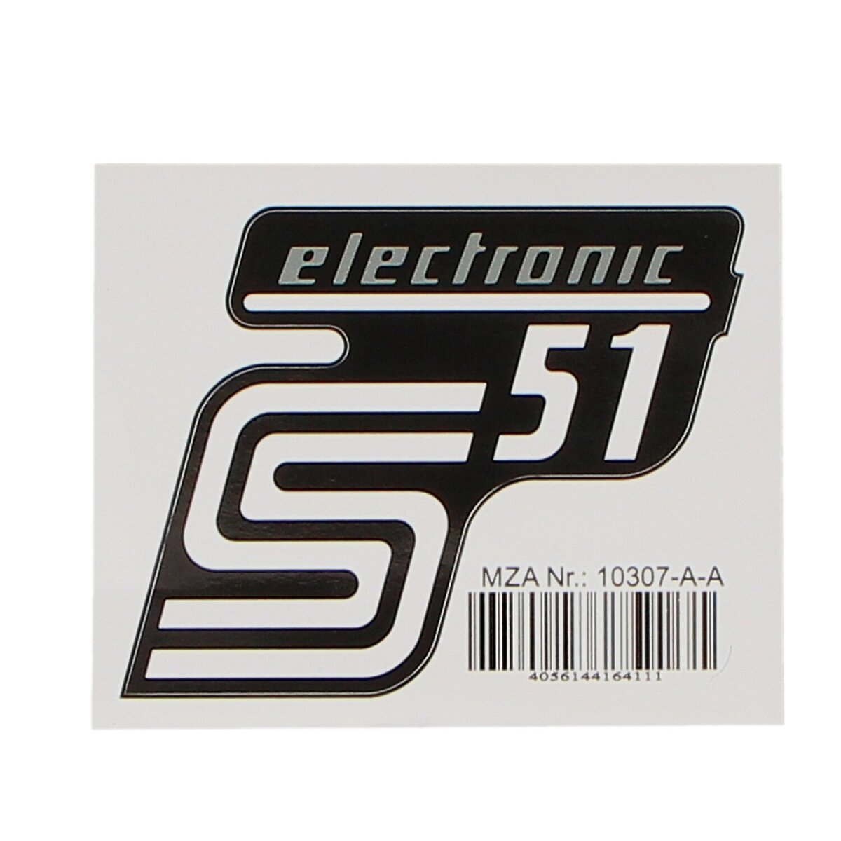 Klebefolie Aufkleber schwarz Export für Simson S51 S70, 10,24 €