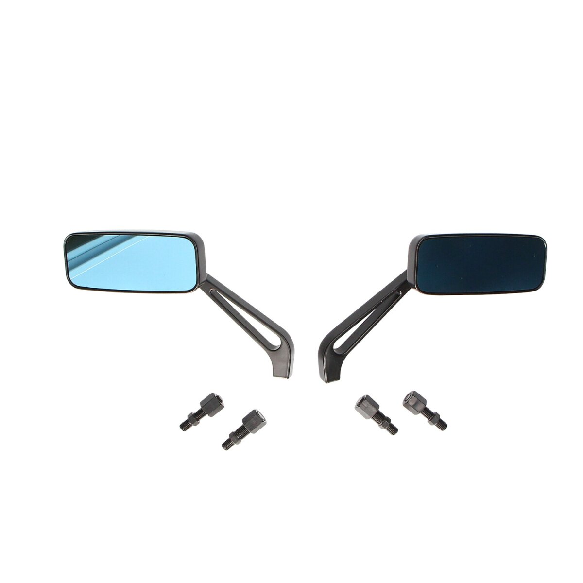 Universal Spiegel M8 / Schelle eckig Form (rechts/links) für Moped Mofa  Simson - 3,29 €